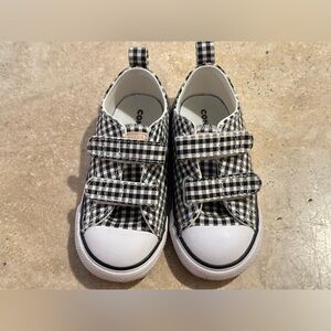 Converse Kids Unisex Chunk All Star Easy-On Gingham